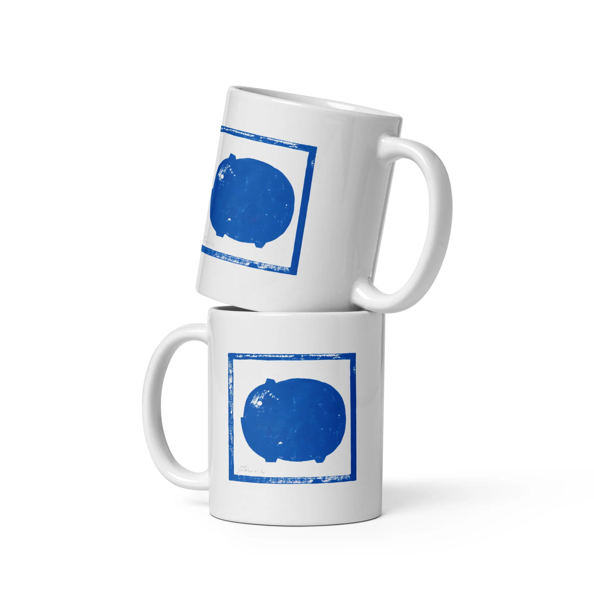 Blue Pig, Farmhouse Series