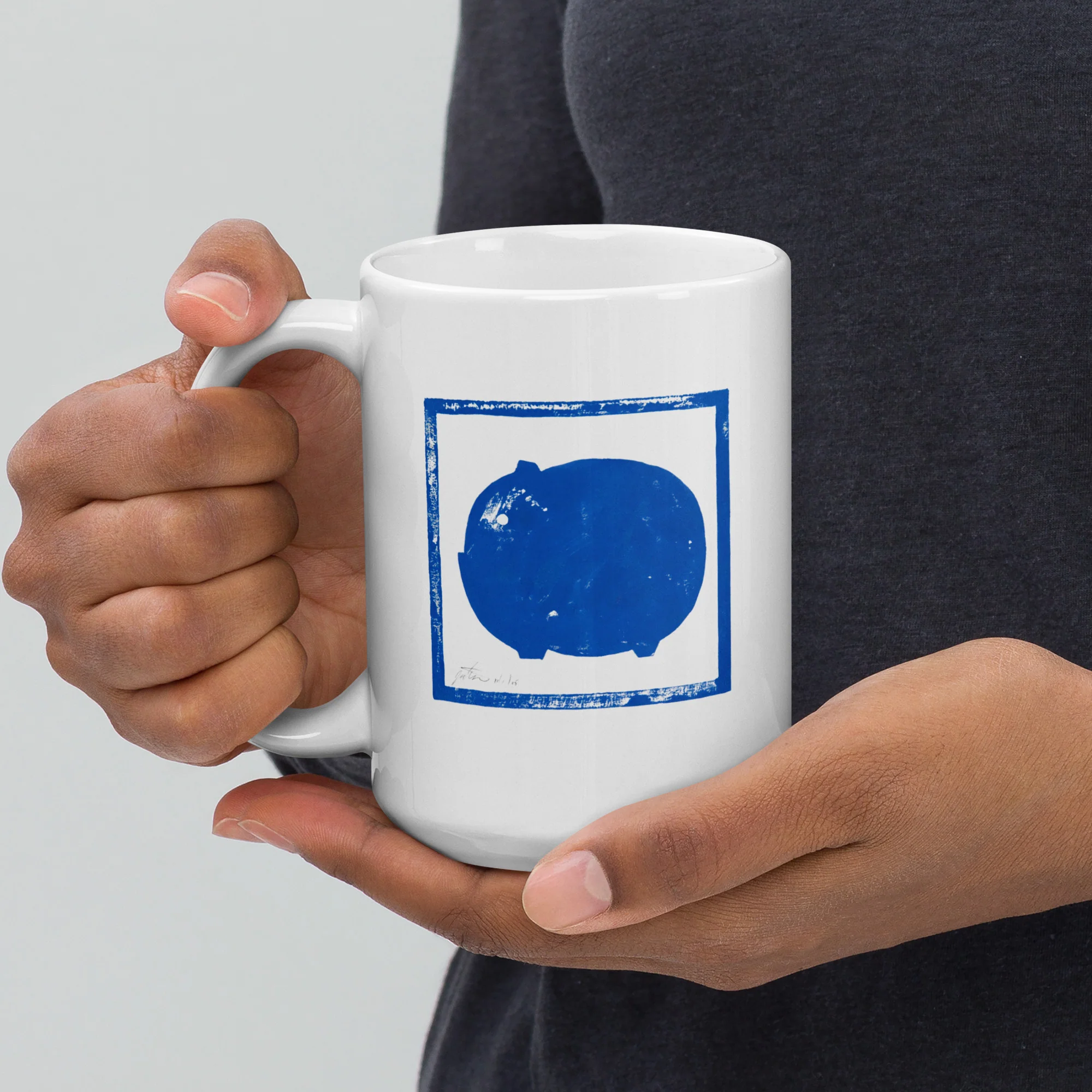 Blue Pig, Farmhouse Series - Image 3