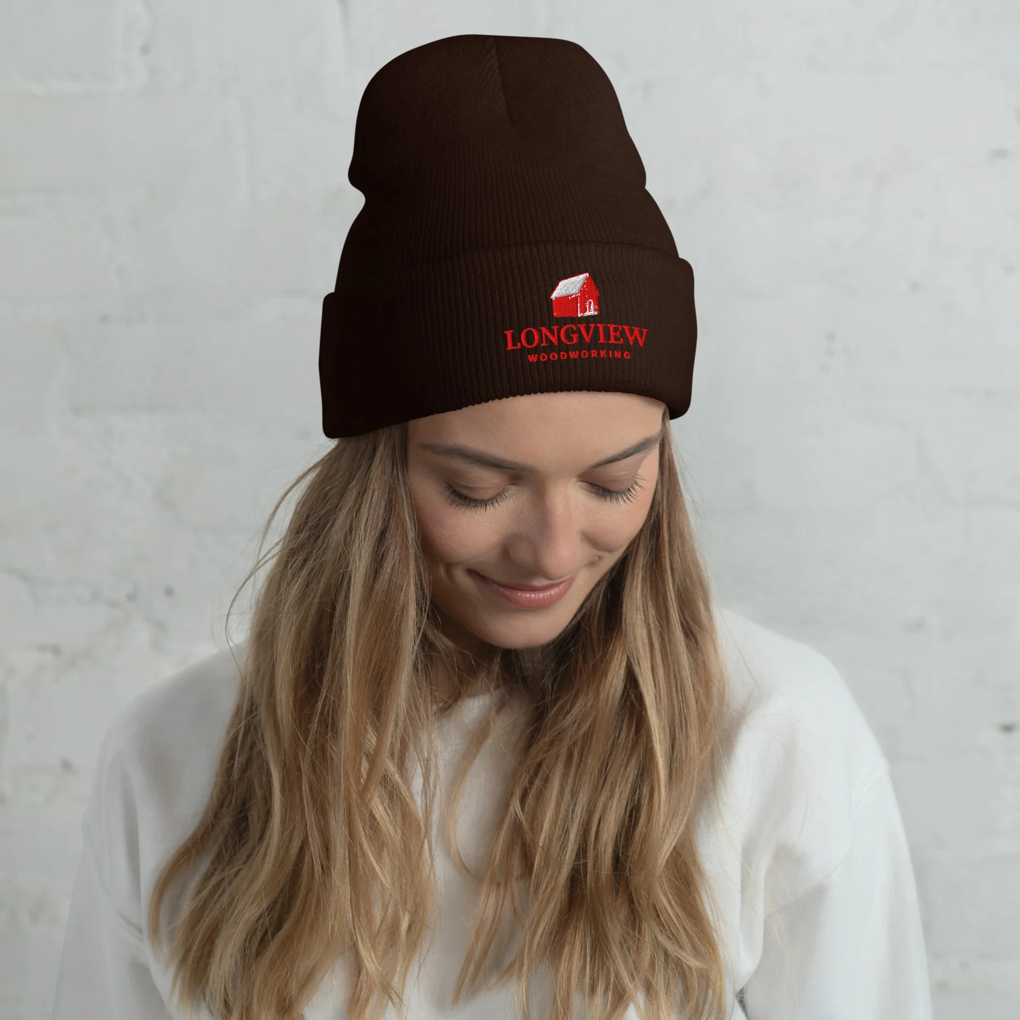 Longview Woodworking Cuffed Beanie - Image 3