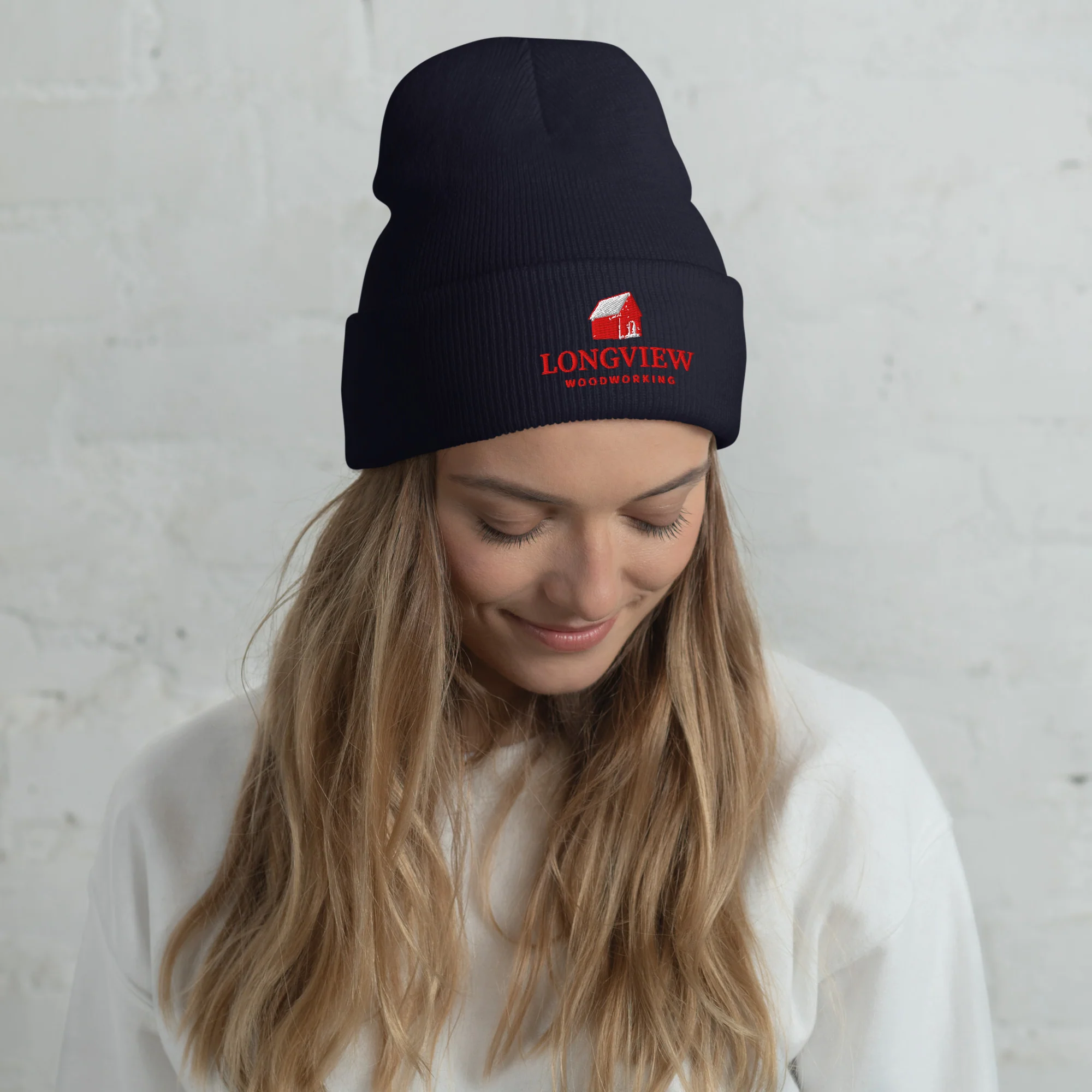 Longview Woodworking Cuffed Beanie - Image 4