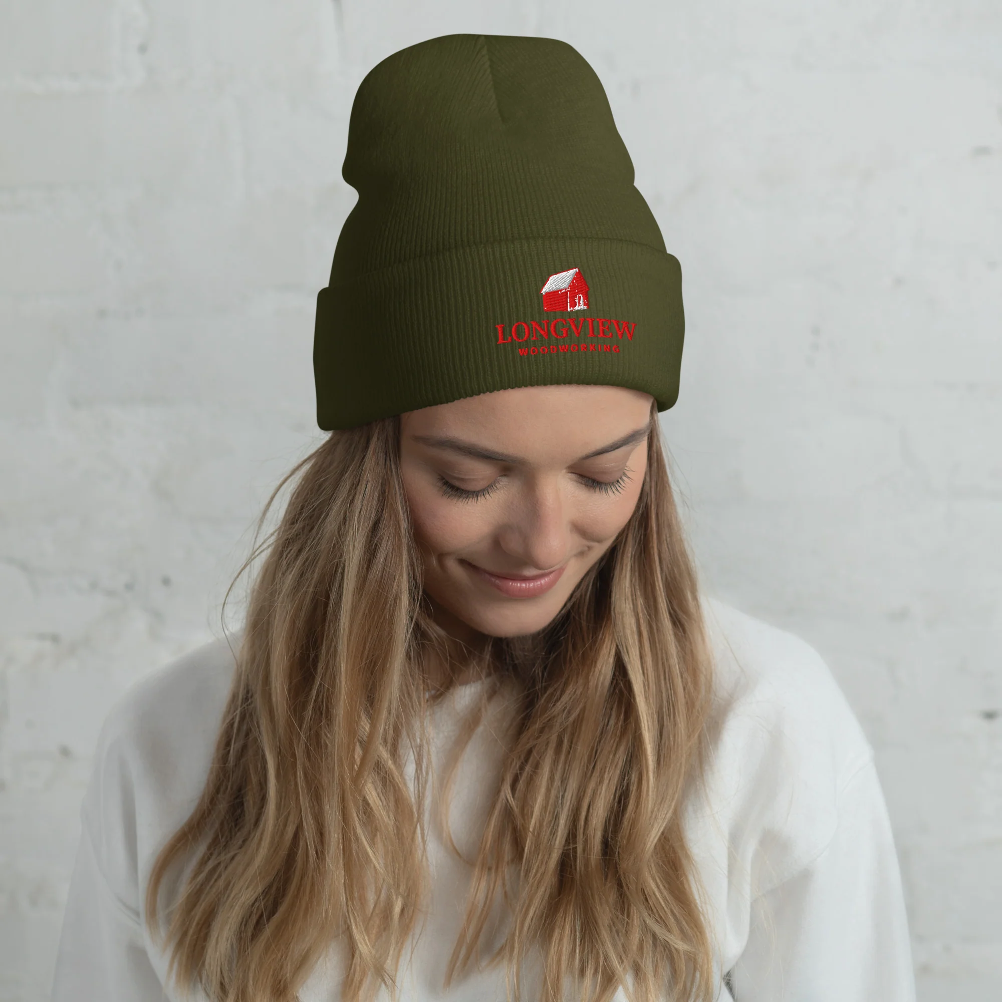 Longview Woodworking Cuffed Beanie - Image 7
