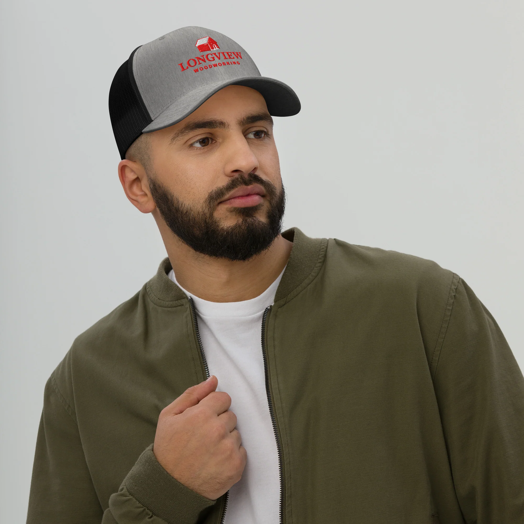 Longview Woodworking Trucker Cap - Image 3