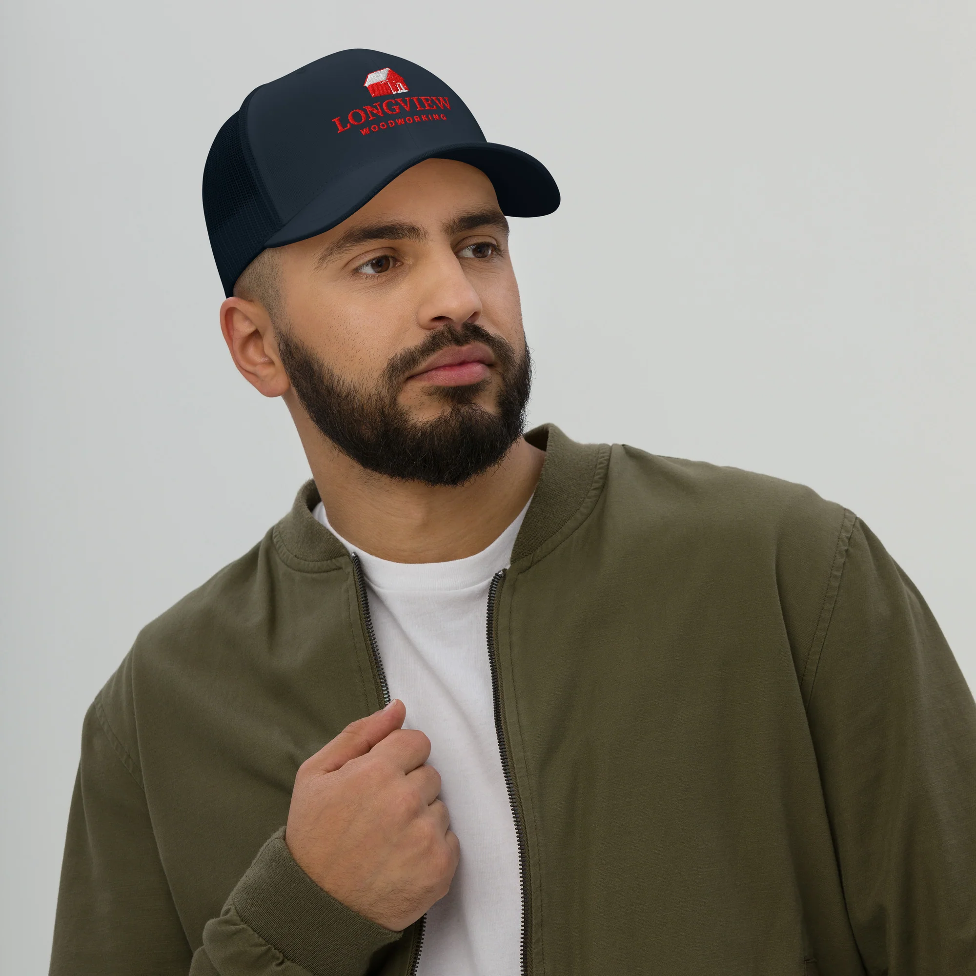 Longview Woodworking Trucker Cap - Image 6