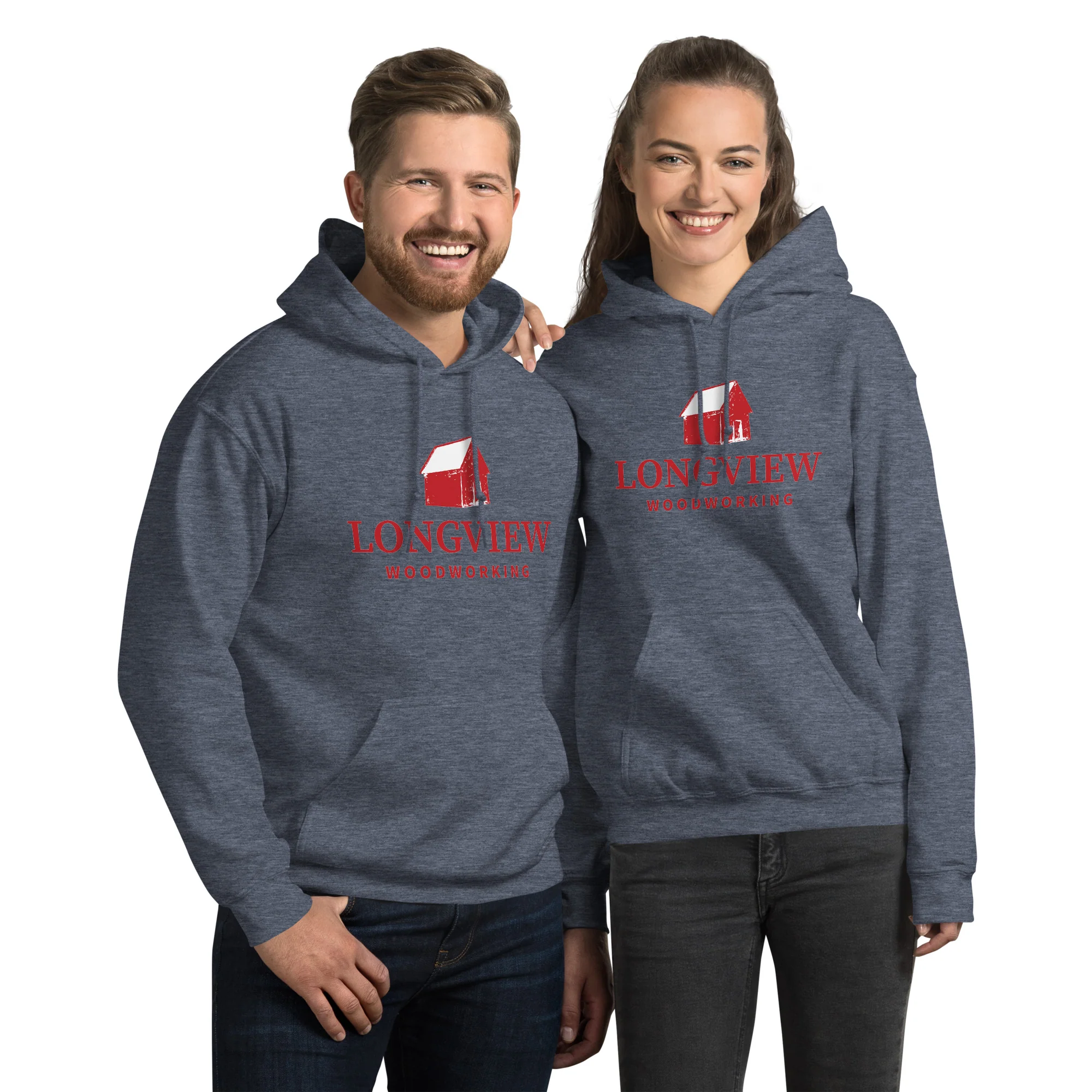Longview Woodworking Unisex Hoodie - Image 10