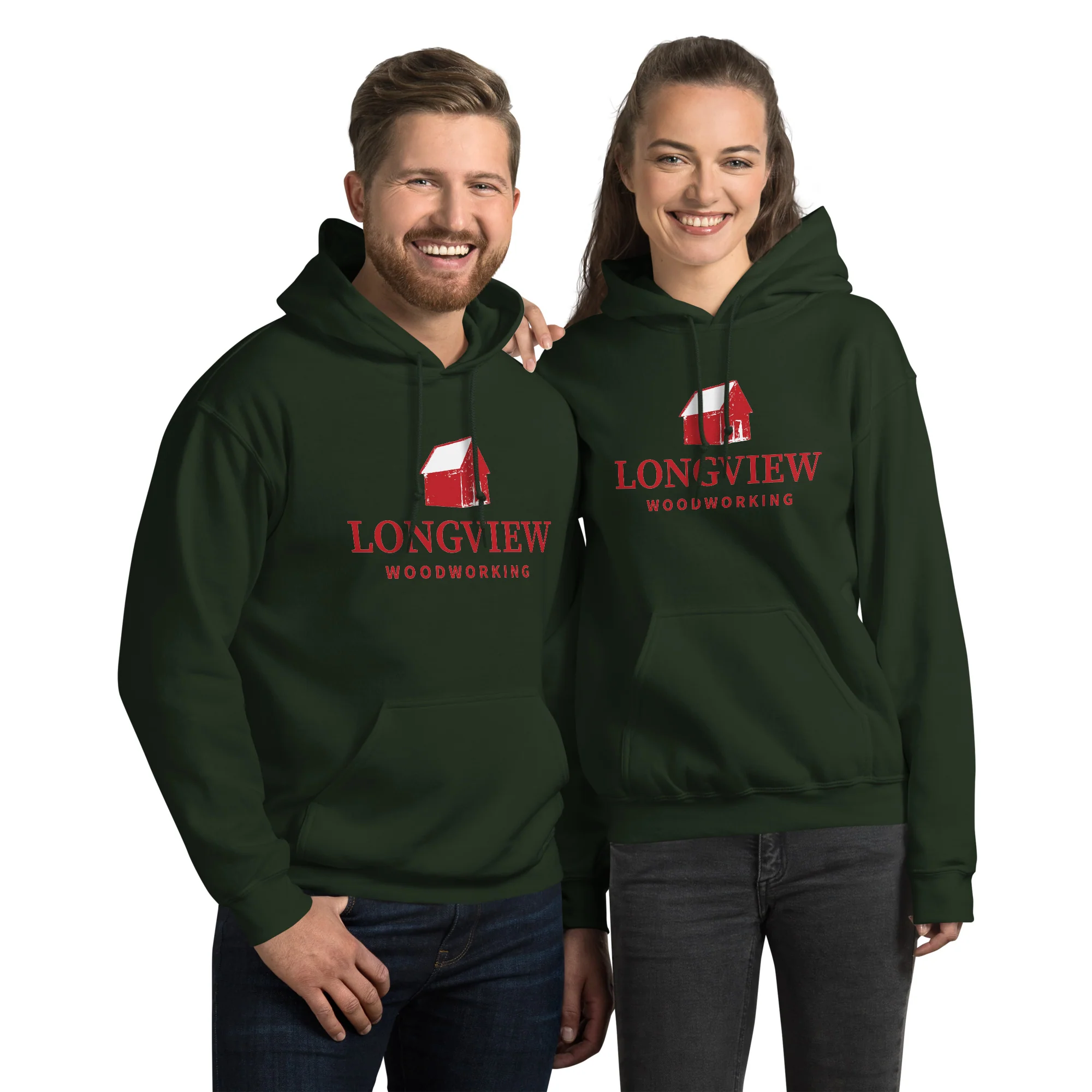 Longview Woodworking Unisex Hoodie - Image 13