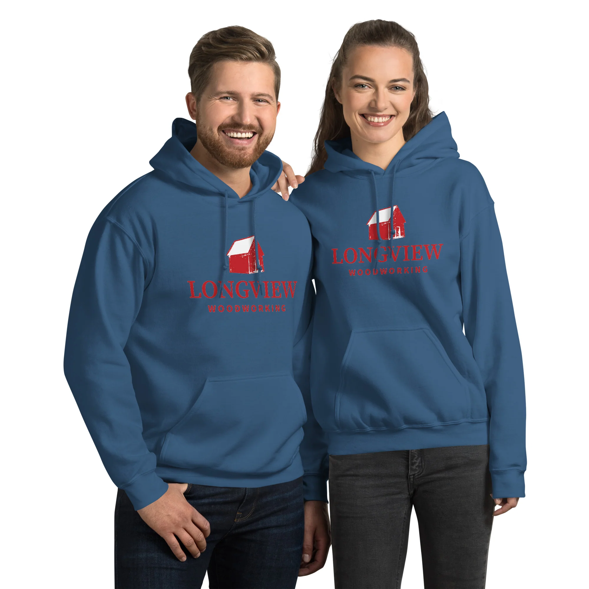 Longview Woodworking Unisex Hoodie - Image 4