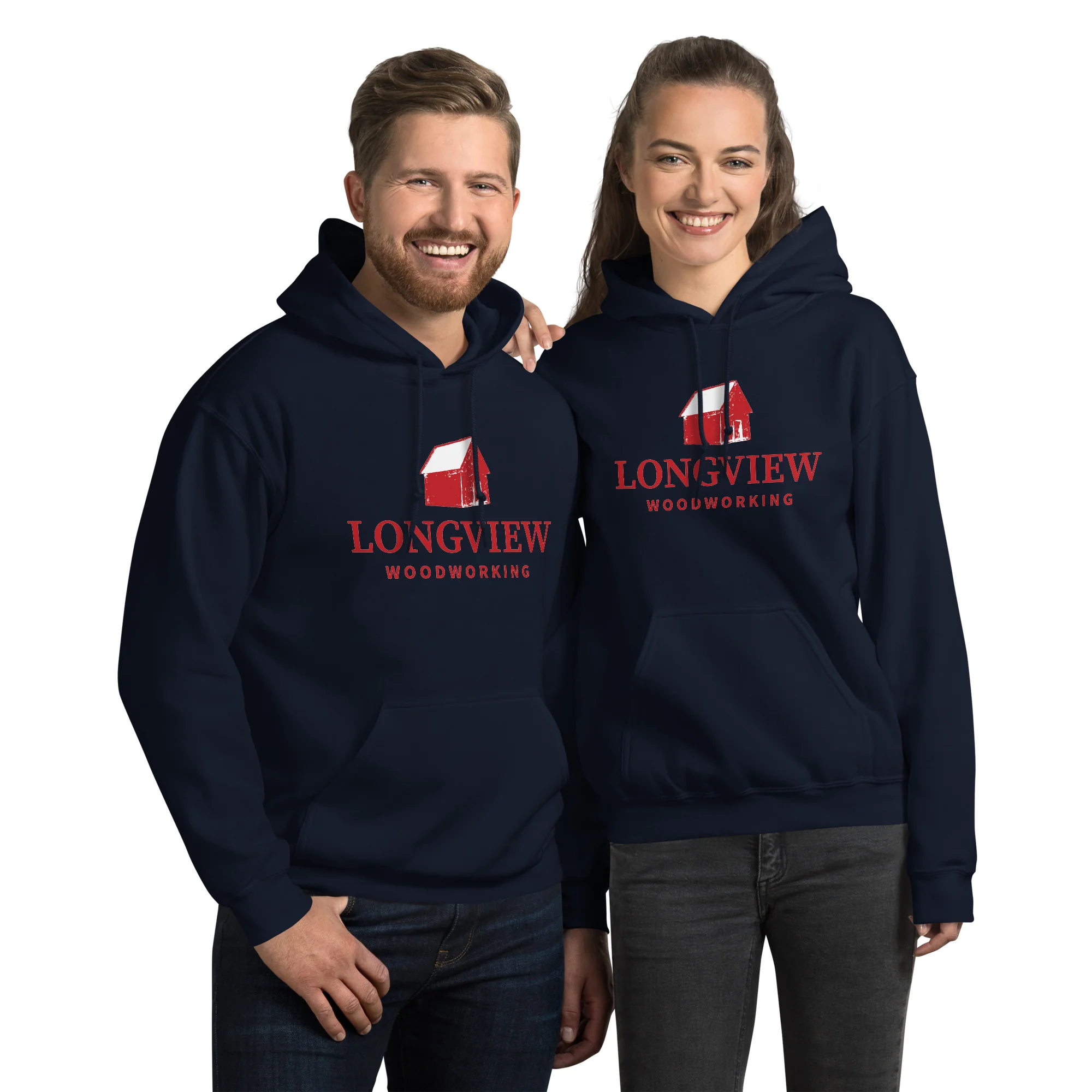 Longview Woodworking Unisex Hoodie - Image 5