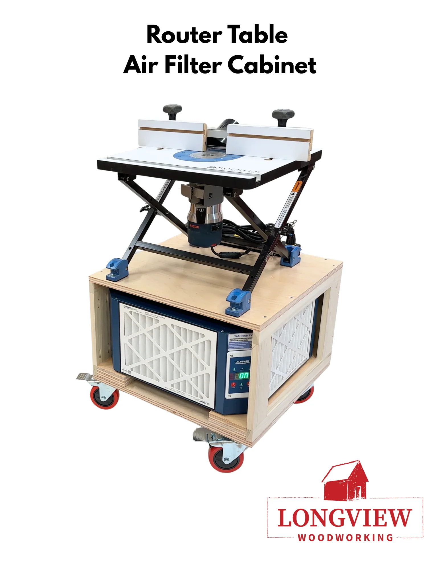 Router Table Air Filter Plan