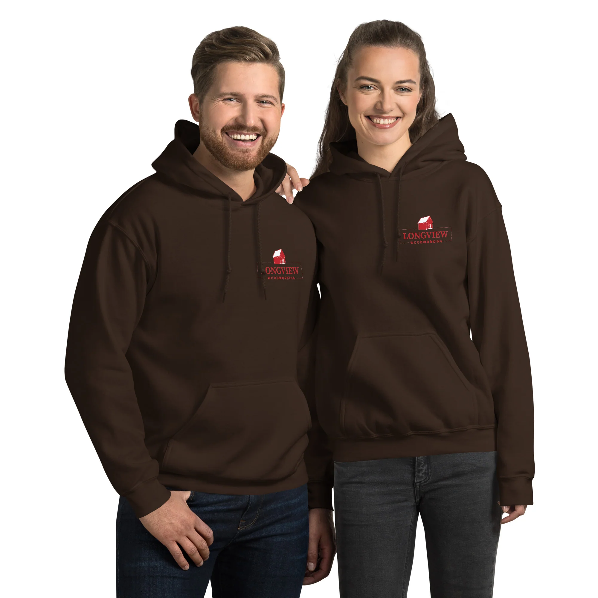 Longview Woodworking Unisex Hoodie - Image 3