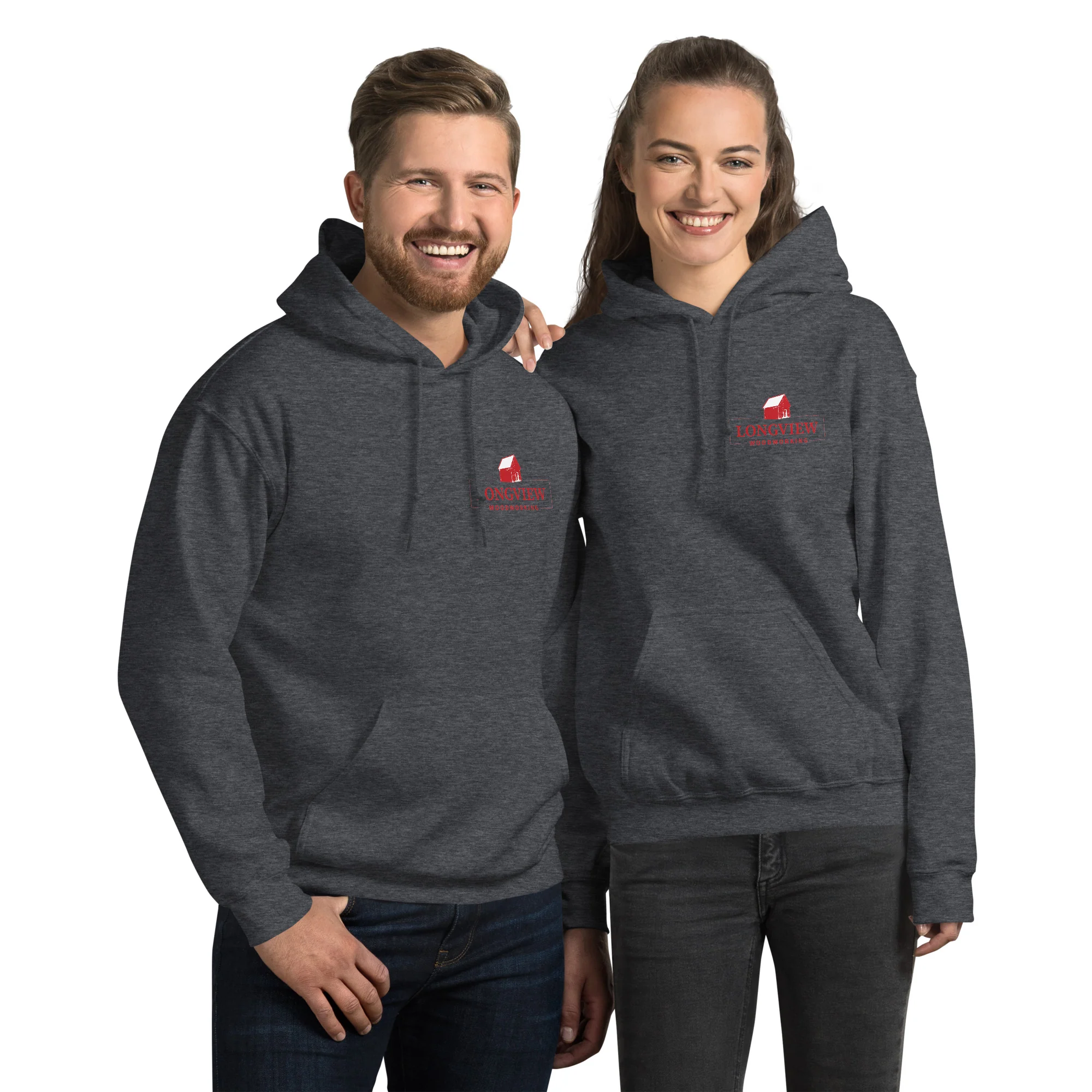 Longview Woodworking Unisex Hoodie - Image 7