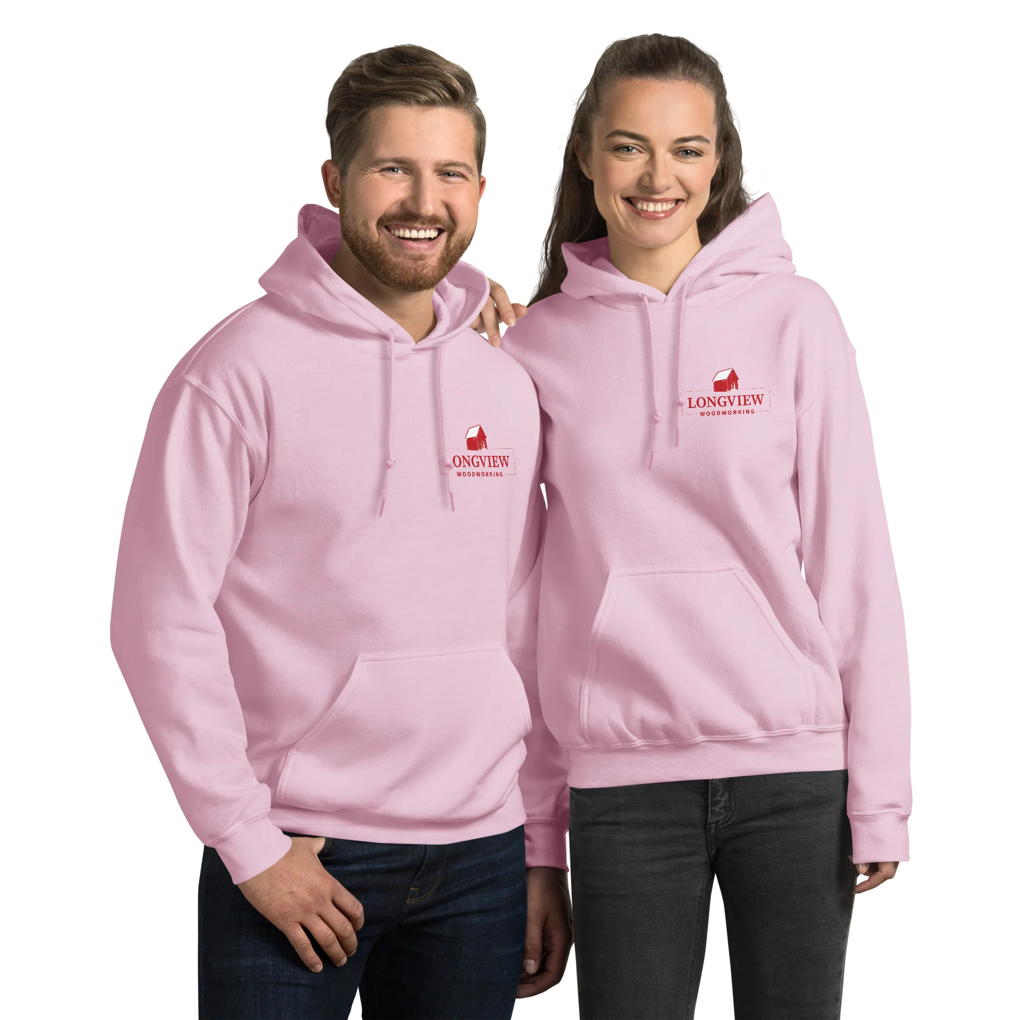 Longview Woodworking Unisex Hoodie - Image 8