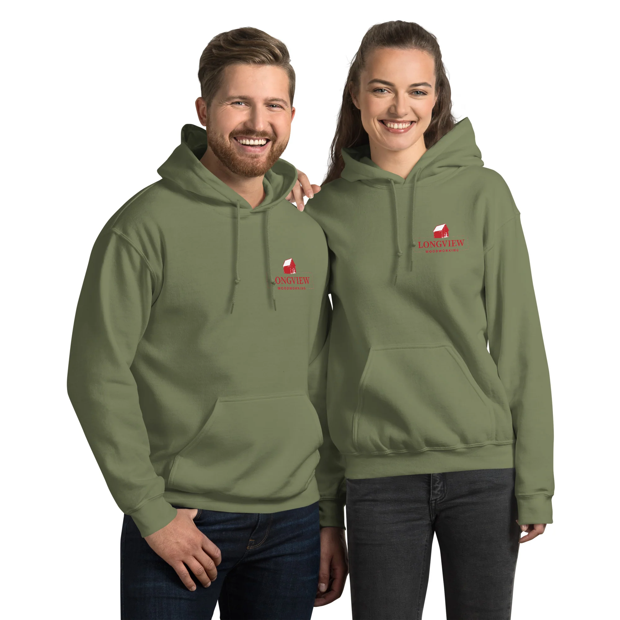 Longview Woodworking Unisex Hoodie - Image 9